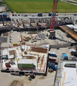 TEAMCONSTRUCT Baustelle – Bauunternehmen für Hoch- und Industriebau, Rohbau, Beton- und Maurerarbeiten.